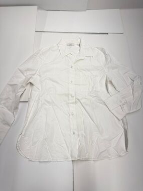 Vince Men’s White Long-Sleeve Dress Shirt